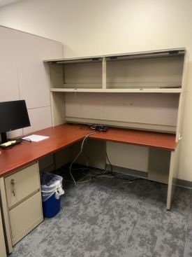 D12215 - Steelcase L-Shape Desk Sets