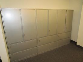F6301 - Steelcase Storage Cabinets