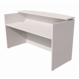 ND12220 - 36” x 72” Designer White Reception Desk Shell
