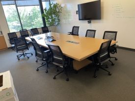 T12304 - 13' Oak Meeting Table