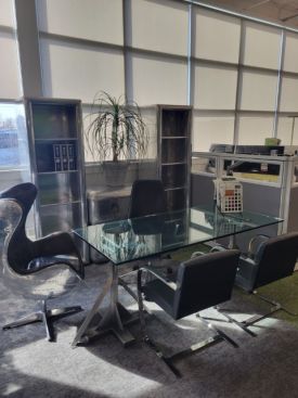 D12188 - Glass Table Desk