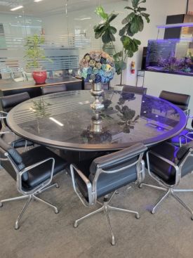 T12249 - Marble Meeting Table