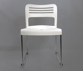 C61784 - The White Swifty Poly Chair